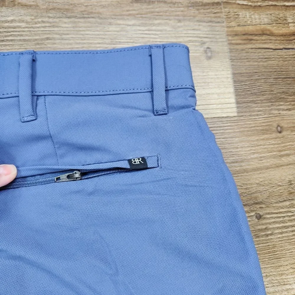 🔸️NWT Banana Republic Blue Flat Front Pants Size 38x32